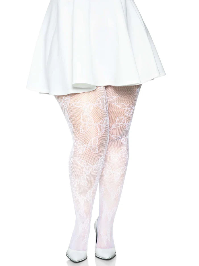 Butterfly Fishnet Tights