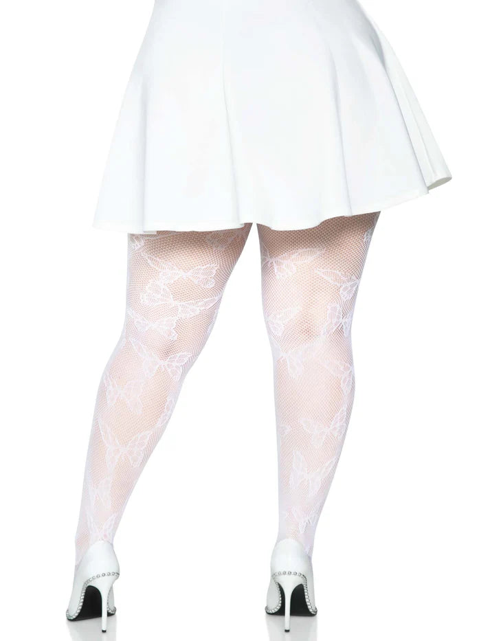 Butterfly Fishnet Tights