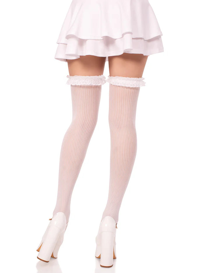 Calliope Striped Thigh Highs