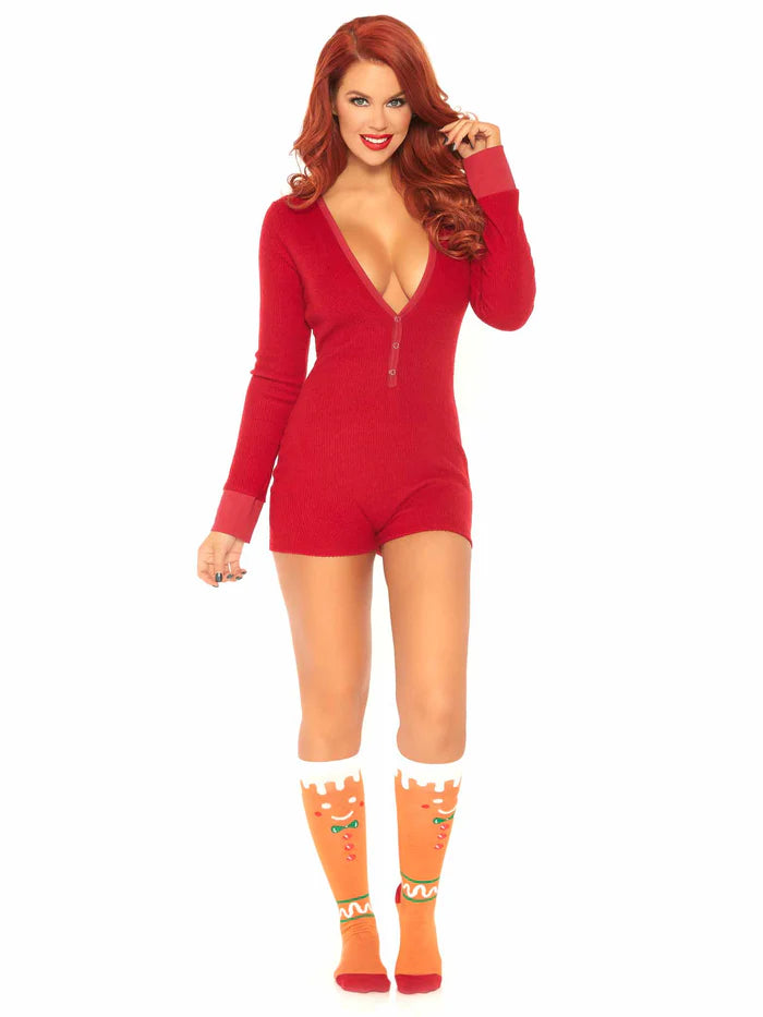 Sweet Dreams Long Johns Romper