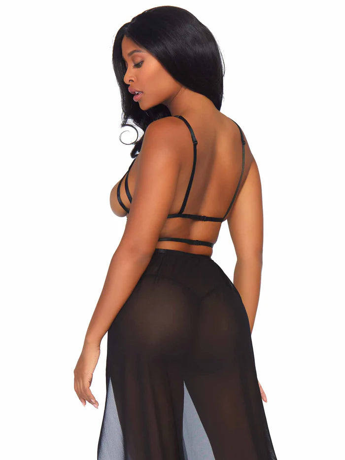 Yours Always Open Cup Gown Set