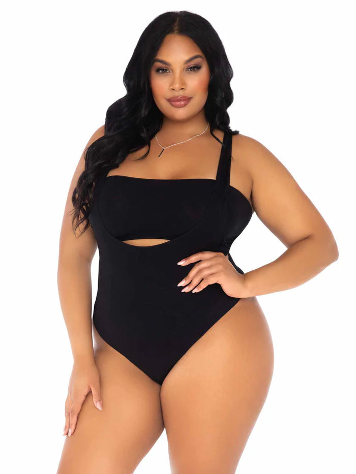 Tongue Tied Plus Bodysuit Set