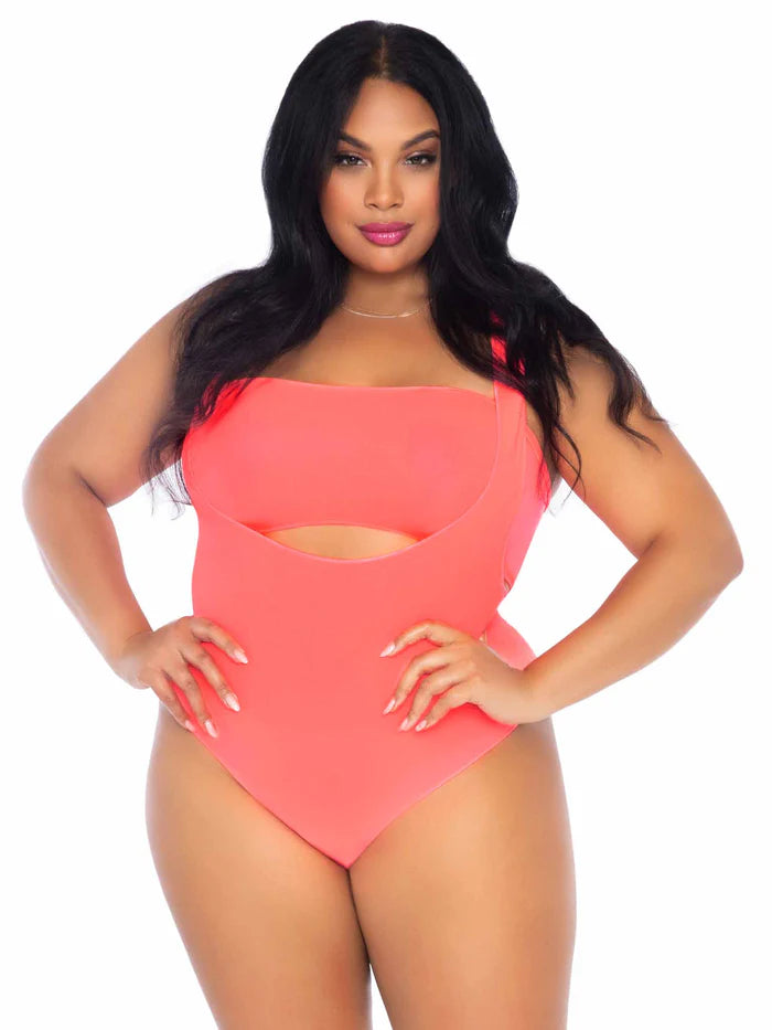 Tongue Tied Plus Bodysuit Set