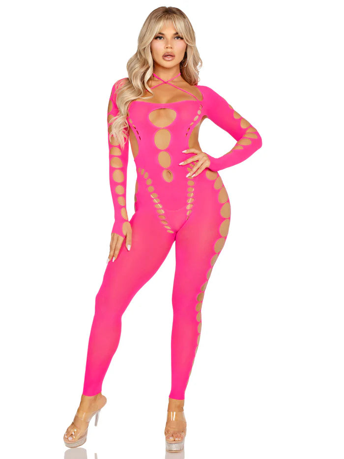 Reckless Intent Footless Bodystocking