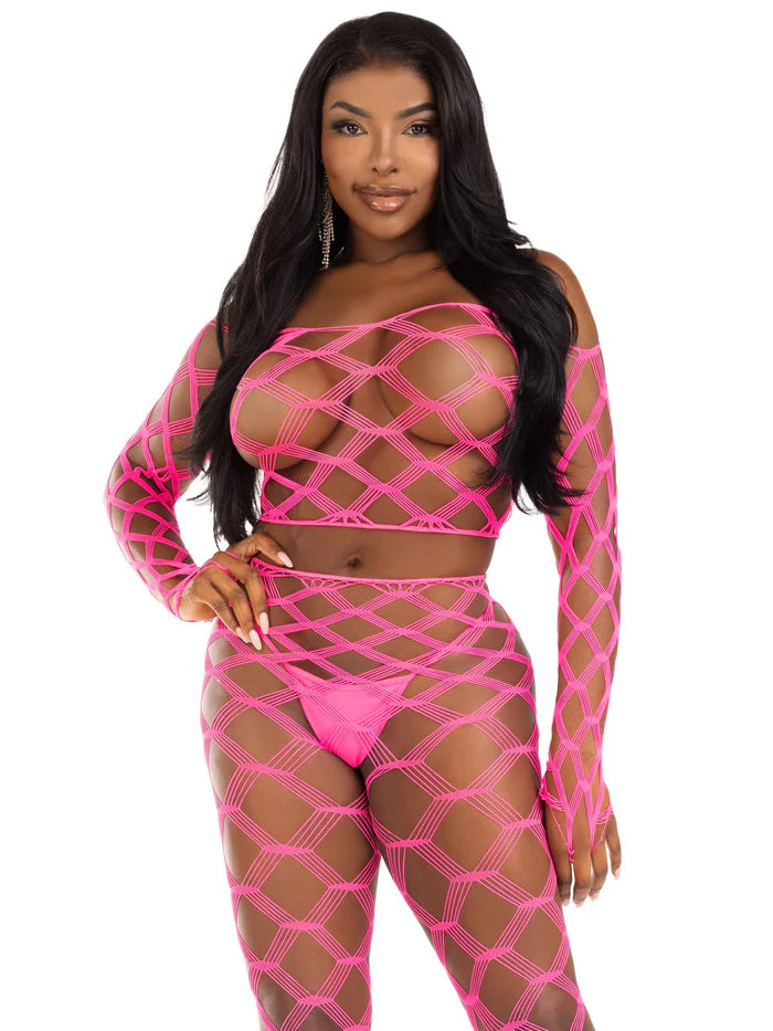 Never Say No Crop Top & Tights Set