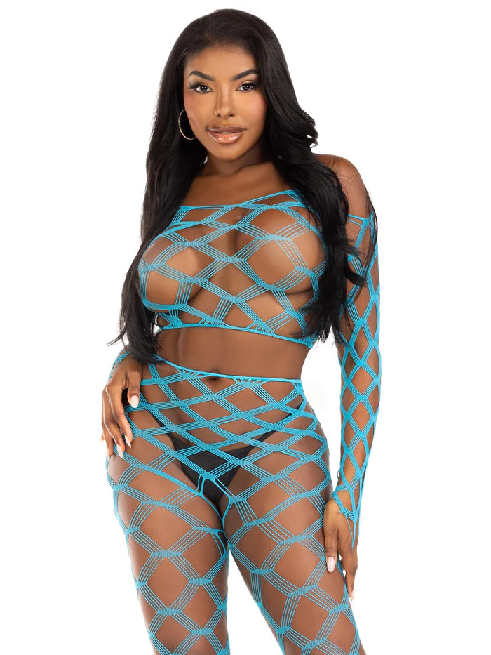 Never Say No Crop Top & Tights Set