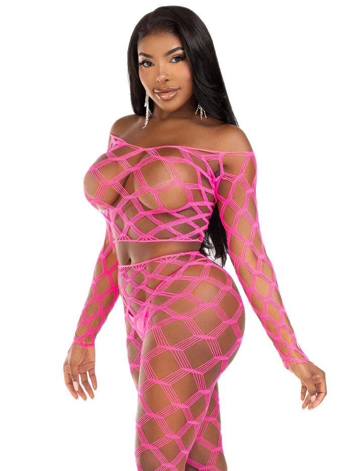 Never Say No Crop Top & Tights Set