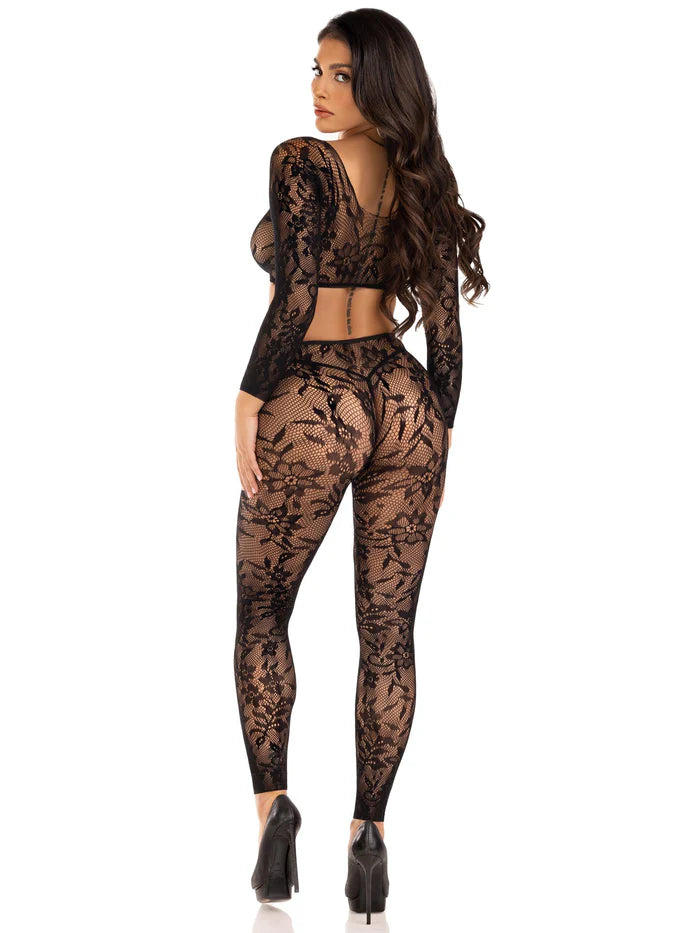 Body Con Crop Top & Pant Set