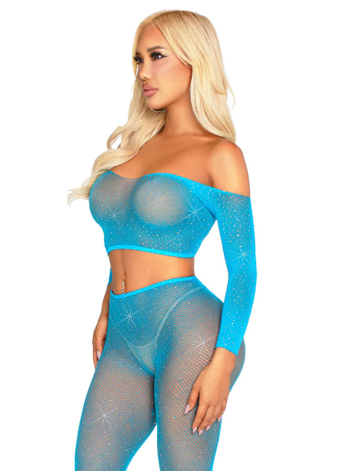 Captivated Crop Top and Pant Set