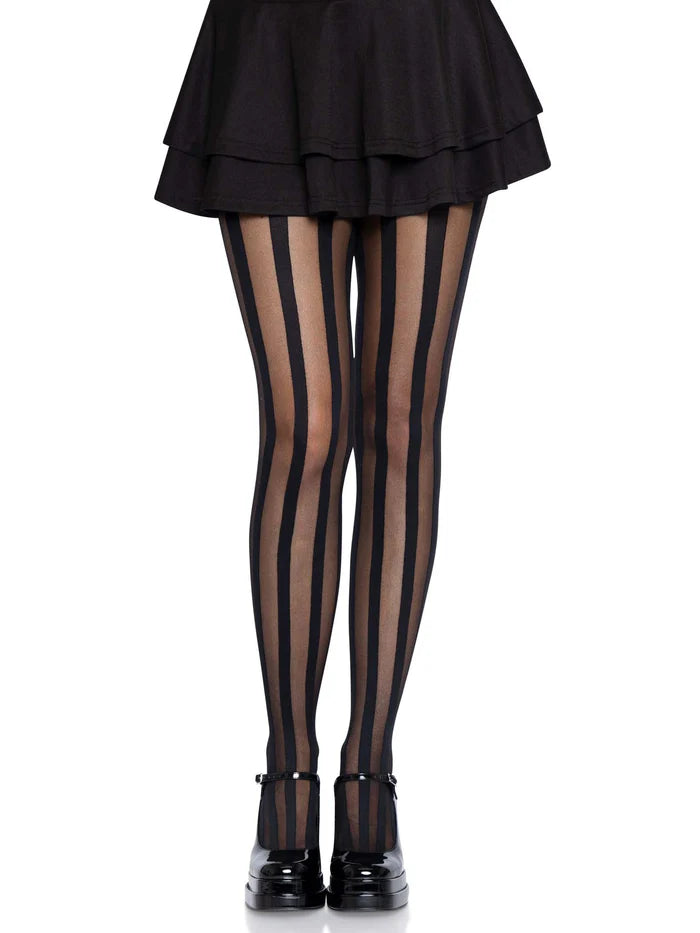 Vertical Striped Tights