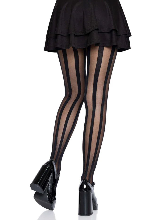 Vertical Striped Tights