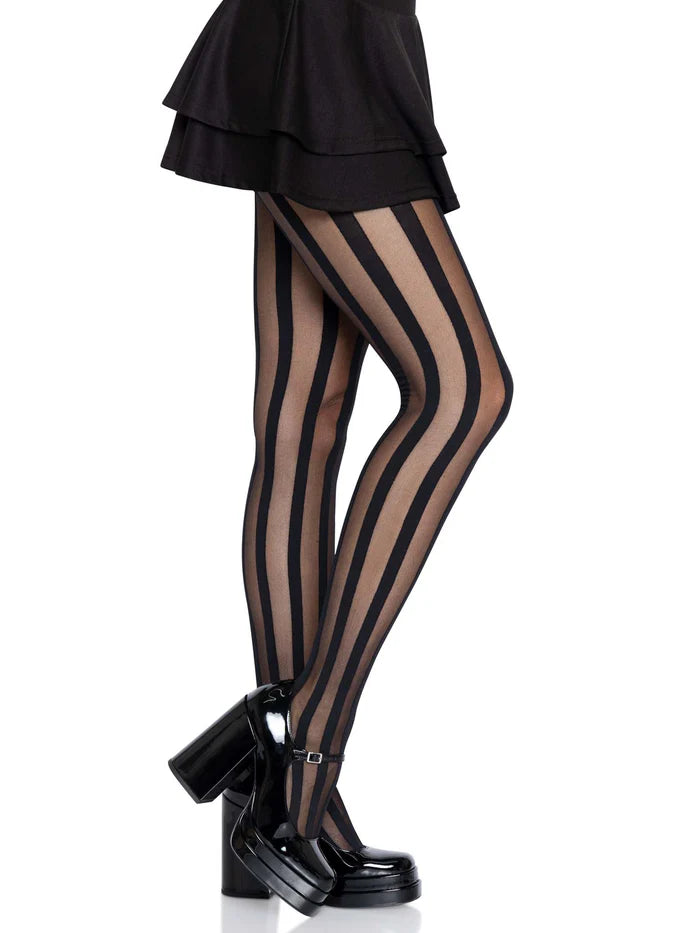 Vertical Striped Tights