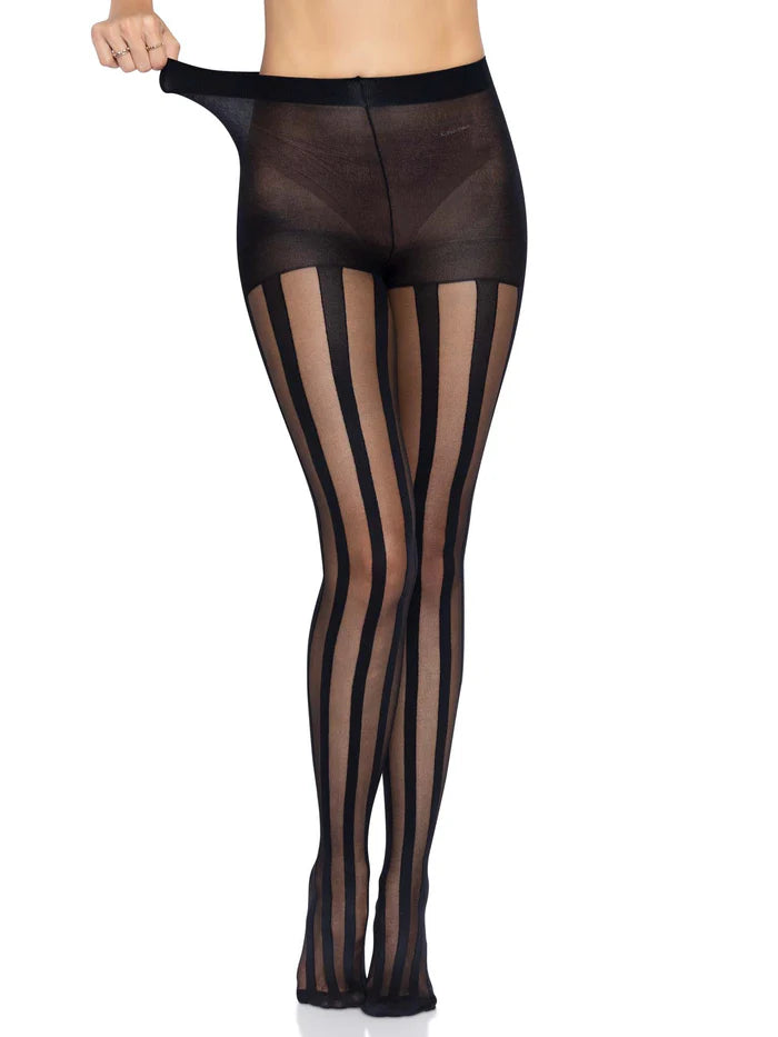 Vertical Striped Tights