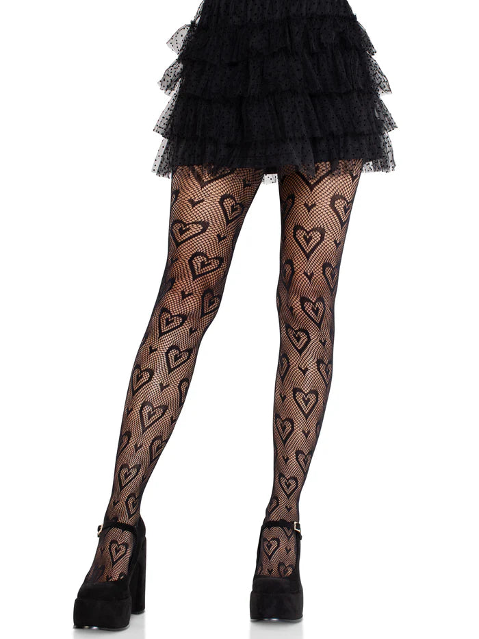 Cheery Heart Tights