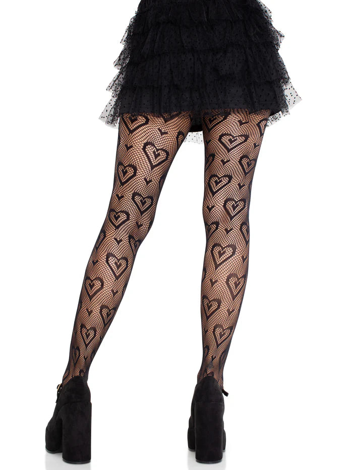 Cheery Heart Tights