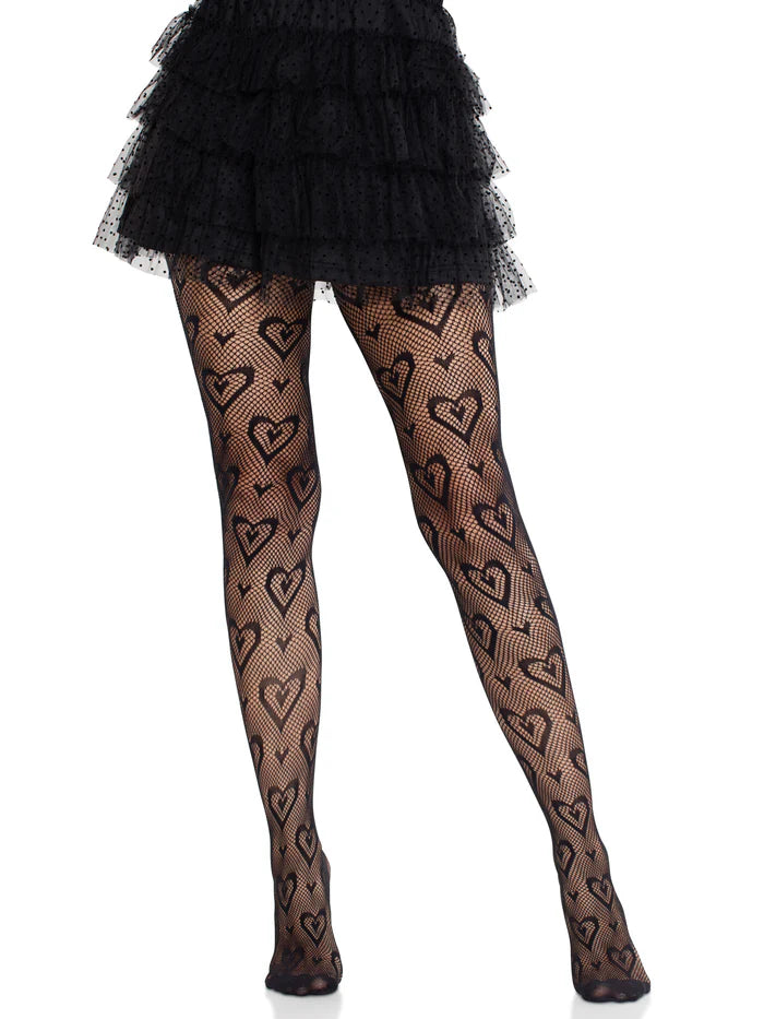 Cheery Heart Tights