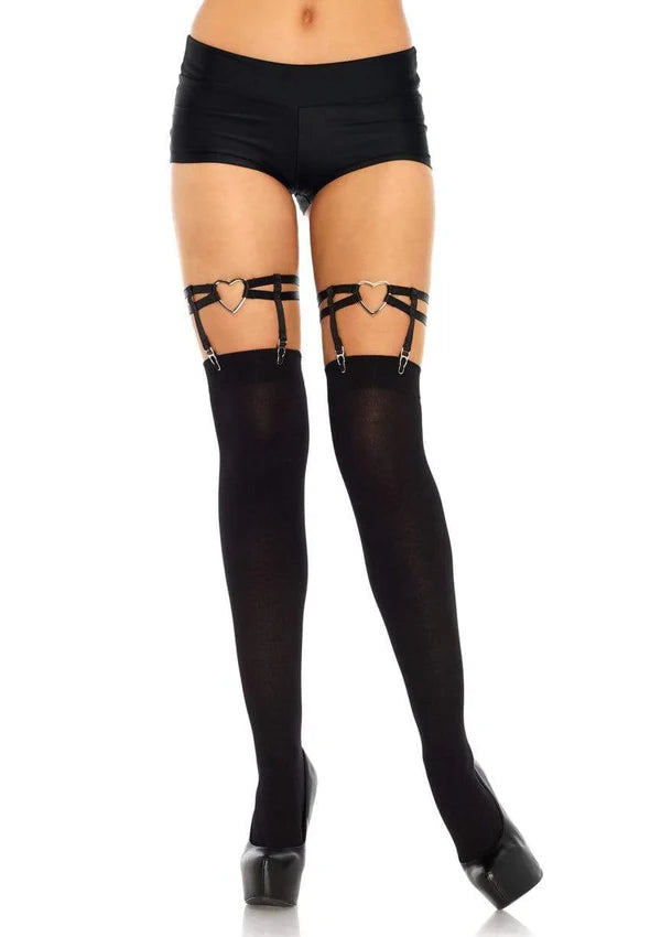 Joni Garter Suspender with Heart