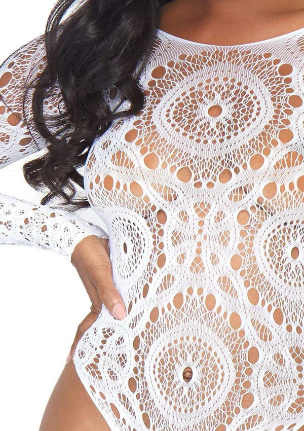 Love Story Crochet Lace Bodysuit